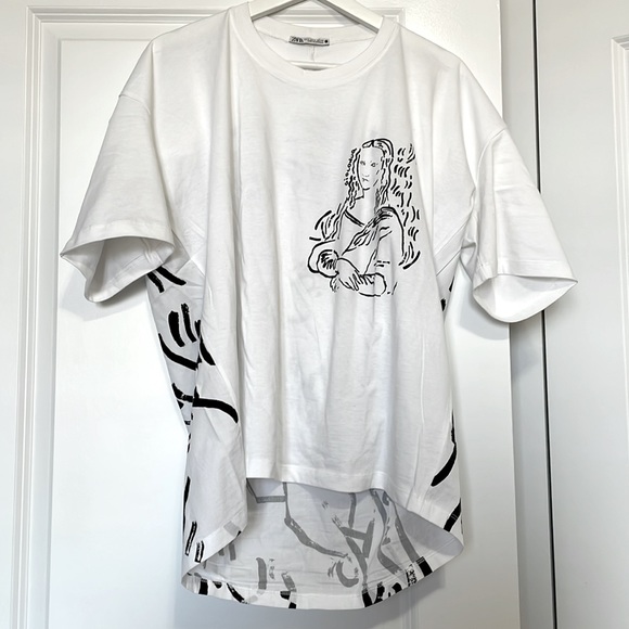 Zara graphic tee, S - Picture 2 of 5